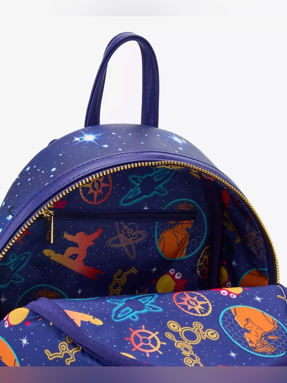 Loungefly Disney Treasure Planet RLS Legacy Mini Backpack NWT - Picture 4 of 4